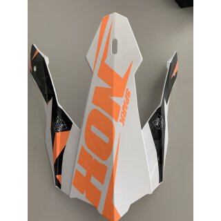 Ersatzschild NOX - MX Spark1 orange - 1 Loch Variante