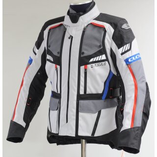 Endurojacke CLOVER - Dakar 2 Grau Blau Schwarz