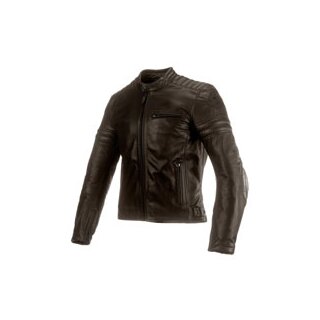 Lederjacke CLOVER Bullet braun