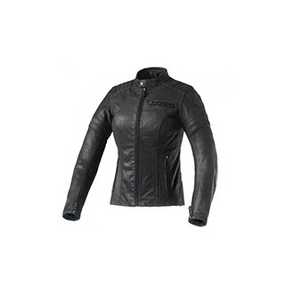 Lederjacke CLOVER Bullet lady schwarz matt