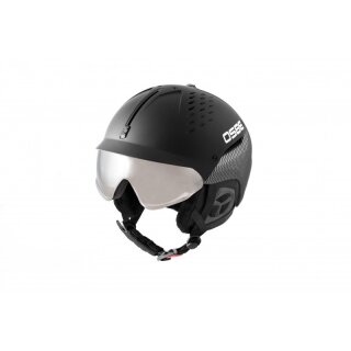 Skihelm OSBE - Fraiteve Visor Carbon Schwarz matt