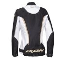 Blouson IXON - Striker lady schwarz weiss gold