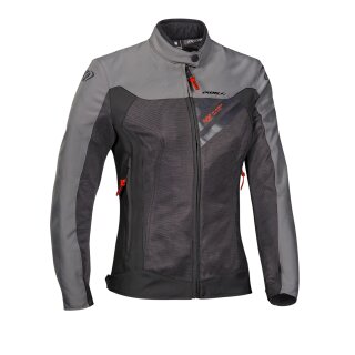 Blouson IXON - Orion lady Anthrazit Grau Rot