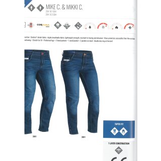 Jeans IXON - Mikki C lady blau