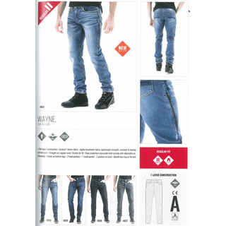 Jeans IXON - Wayne Stonewash XL