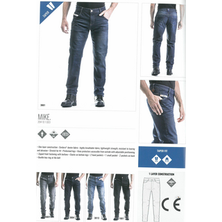 Jeans IXON - Mike grau 3XL