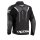 Lederjacke IXON - Jackal schwarz anthrazit weiss