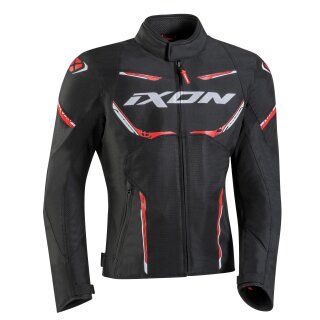 Blouson IXON - Striker Air schwarz weiss rot