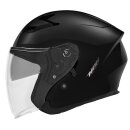 Sturzhelm NOX - N 127 mono Schwarz matt XS