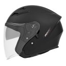 Sturzhelm NOX - N 127 mono Schwarz matt XL