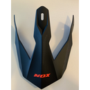 Ersatzschild NOX - MX ADN schwarz matt fluorot