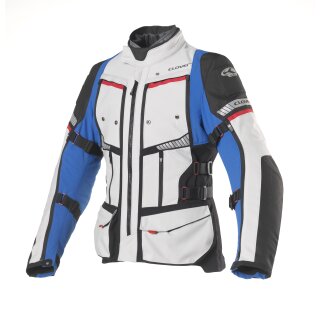 Endurojacke CLOVER - GTS-4 Grau Blau S