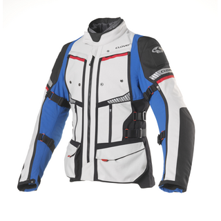 Endurojacke CLOVER - GTS-4 Grau Blau XL