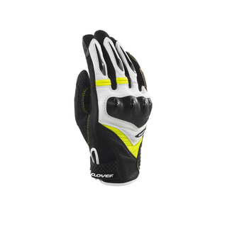 Handschuhe CLOVER - Raptor 3 schwarz wei gelb M