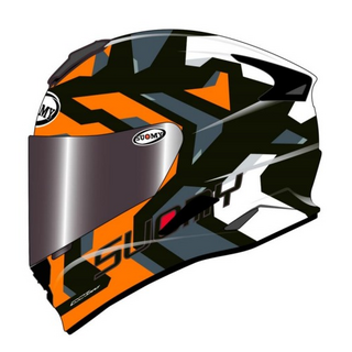 Sturzhelm SUOMY Stellar Swift schwarz matt orange M