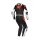 Lederoverall IXON - Vortex 3 schwarz weiss rot