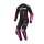 Lederoverall IXON - Vortex 3 Lady Schwarz Pink Weiß