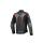 Lederjacke IXON - Jackal schwarz anthrazit orange