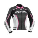 Lederjacke IXON - Vortex 2 Lady schwarz fuchsia XS