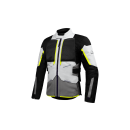 Endurojacke IXON - Vidar grau schwarz gelb