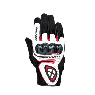 Handschuhe IXON - RS 5 air schwarz weiss rot