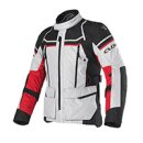 Endurojacke CLOVER Outland 2 grau schwarz rot