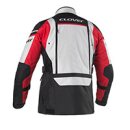 Endurojacke CLOVER Outland 2 grau schwarz rot