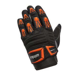 Handschuhe MX Soft Schwarz Orange 2XL