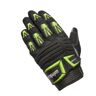 Handschuhe MX Soft Schwarz Fluolime 3XL