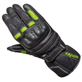 Handschuhe SAHARA tactel Schwarz Fluolime S