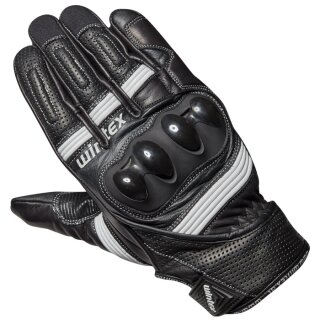 Handschuhe RIDER Schwarz Weiß XS