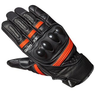 Handschuhe RIDER Schwarz Flouorange S