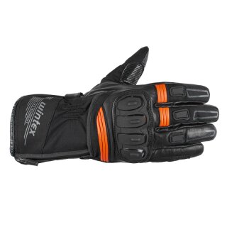 Handschuhe SIERRA wp Schwarz Flouorange XS