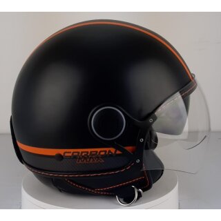 Sturzhelm MAX - Carbon Noar Schwarz matt M