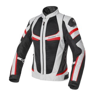Blouson CLOVER - Rainjet 2 Schwarz Rot Grau M