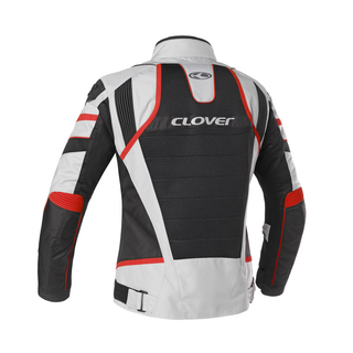 Blouson CLOVER - Rainjet 2 Schwarz Rot Grau XL