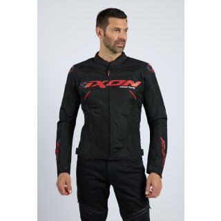 Blouson IXON - Ionix schwarz rot