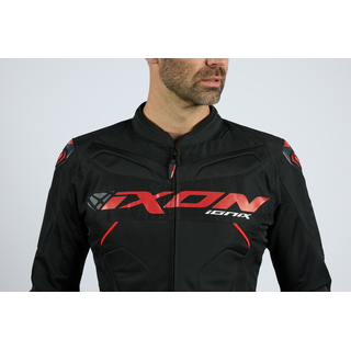 Blouson IXON - Ionix schwarz rot S