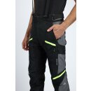 Endurohose IXON - Midgard schwarz grau fluogelb