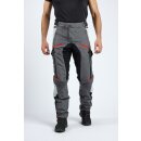 Endurohose IXON - Midgard grau schwarz rot