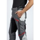 Endurohose IXON - Midgard grau schwarz rot