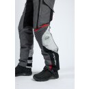 Endurohose IXON - Midgard grau schwarz rot