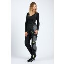 Endurohose IXON - Midgard lady schwarz grau fluogelb