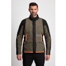 Endurojacke IXON - Drakkar khaki schwarz orange