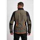 Endurojacke IXON - Drakkar khaki schwarz orange