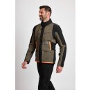 Endurojacke IXON - Drakkar khaki schwarz orange