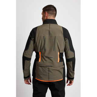 Endurojacke IXON - Drakkar khaki schwarz orange S