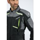 Endurojacke IXON - Midgard schwarz grau fluogelb