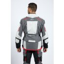 Endurojacke IXON - Midgard grau schwarz rot