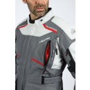 Endurojacke IXON - Midgard grau schwarz rot